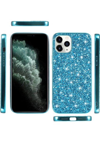 Iphone 14 Pro Max (Silver) Için Glitter Powder Tpu Telefon Kılıfı (Yurt Dışından)