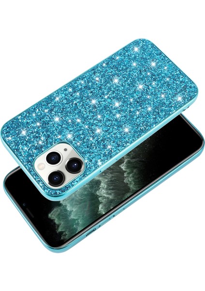 Iphone 14 Pro Max (Silver) Için Glitter Powder Tpu Telefon Kılıfı (Yurt Dışından)