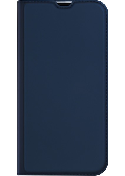 Iphone 14 Pro Max (Koyu Mavi) Için Koruyucu Deri Kasa (Yurt Dışından)