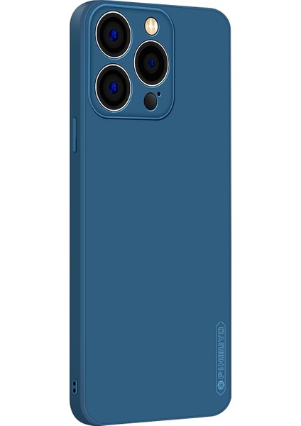 Sense Serisi Sıvı Silikon Tpu Tpu Iphone 14 Pro Max (Mavi) (Yurt Dışından)