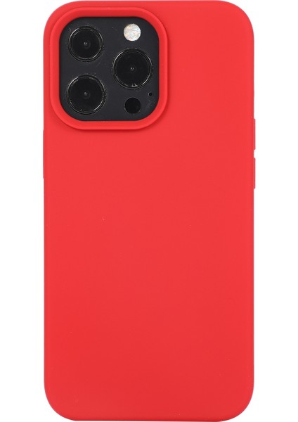 Iphone 14 Pro Max (Carmine Red) Için Sıvı Silikon Telefon Kılıfı (Yurt Dışından)