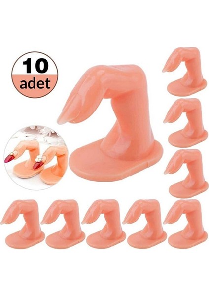 Parmak Mankeni 10 Lu ( Protez Tırnak+Oje Eğitimi)