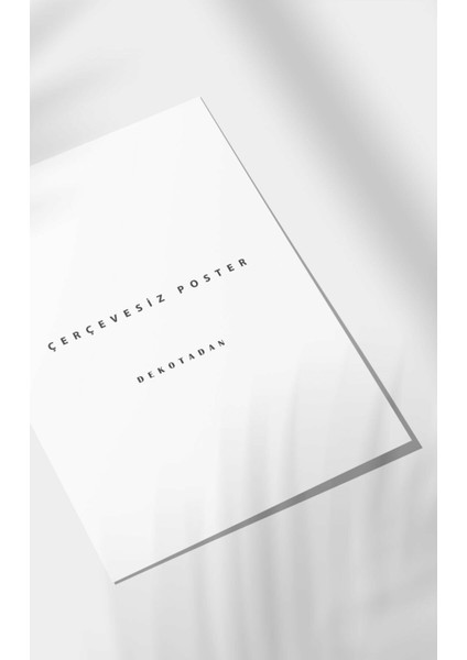 Çerçevesiz Poster Duvar Tablosu Poster Modern Tablo Dekoratif Çerçevesiz Tablo 30X40 cm - Çerçevesiz indirimleri