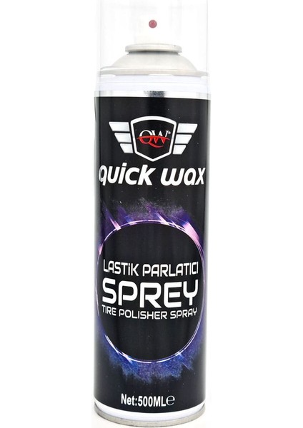 Quick Wax Oto Lastik Parlatıcı Sprey 500ML