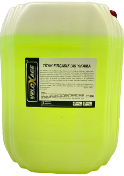 Titan Fırçasız Dış Yıkama Köpüğü/şampuanı 20KG