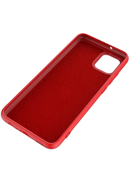 Casestreet Samsung Galaxy A03 Kılıf Mara Lansman Silikon Mat Soft Korumalı Mor