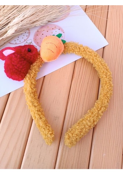 Tavşan Figürlü Peluş Taç fırsatları