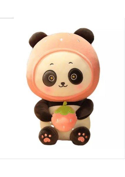 Oyuncak Peluş Panda - Pembe - Kahverengi (Yurt Dışından)