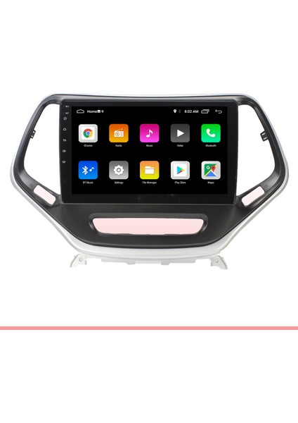 Jeep Cherokee Android Carplay Navigasyon Multimedya Ekran Teyp 2gb Ram + 32GB HDD fiyatları