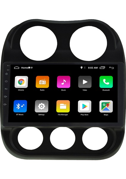 Jeep Compass Android Carplay Navigasyon Multimedya Ekran Teyp 2gb Ram + 32GB HDD