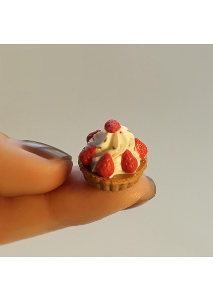 Dollhouse Cake Minyatür Dollhouse Aksesuarları Dekorasyon Çilek Çilek fiyatları
