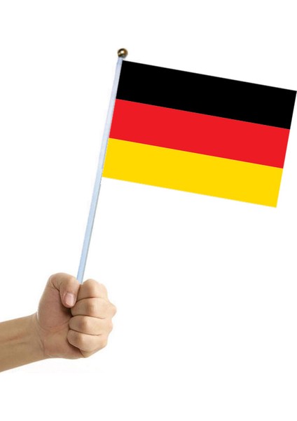 10 Futbol Taraftarı Tezahürat Bayrakları 14*21CM (Yurt Dışından)