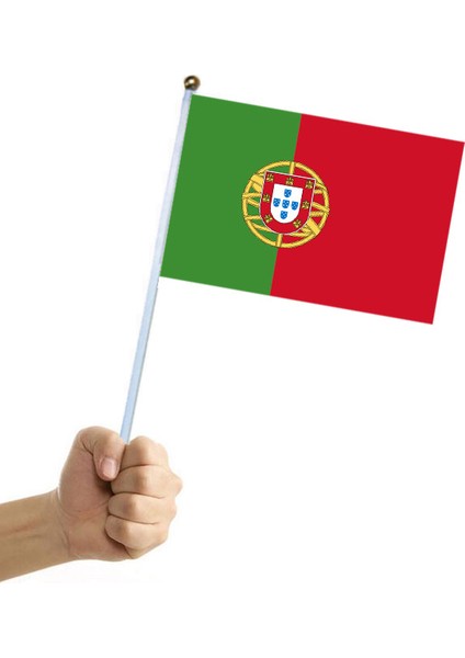 10 Futbol Taraftarı Tezahürat Bayrakları 14*21CM (Yurt Dışından)