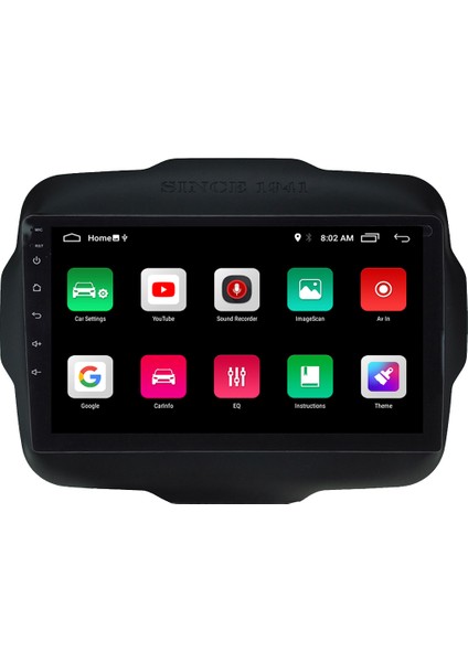 Jeep Renegade Android Carplay Navigasyon Multimedya Ekran Teyp 2gb Ram + 32GB HDD fiyatları