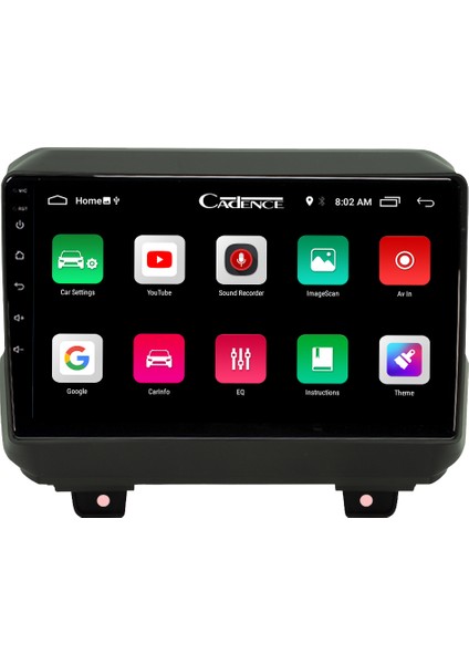 Jeep Rubicon Android Carplay Navigasyon Multimedya Ekran Teyp 2gb Ram + 32GB HDD