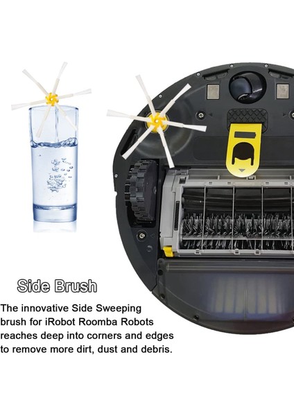 Irobot Roomba 600 694 692 690 680 660 665 651 650 614 Serisi Robot Elektrikli Süpürge Için Yedek Aksesuar Kiti (Yurt Dışından)