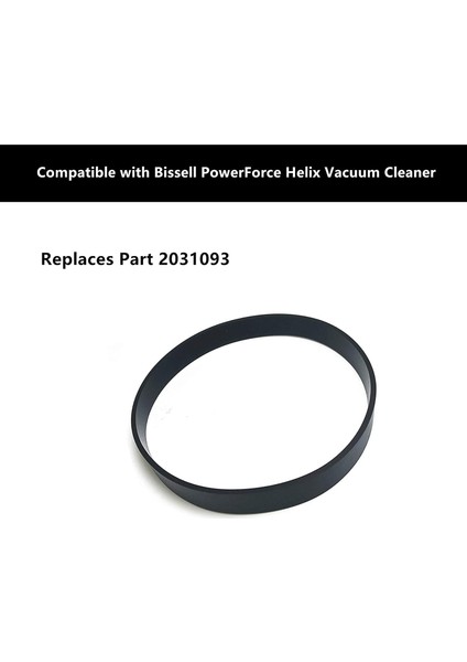 Bissell Powerforce Helix Elektrikli Süpürge Için Yedek Kayış, 2191U, 2191, 2190, 1797, 1700 Parça 2031093 ile Uyumlu (Yurt Dışından)