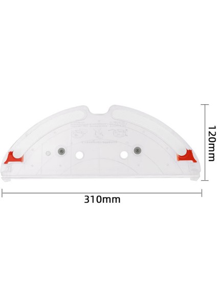 Xıaomı Roborock S5 Max Aksesuarları S50 Max S55 Max S6 Maxv Için Su Deposu ve Paspas Braketi Tepsisi Yedek Parçaları (Yurt Dışından)