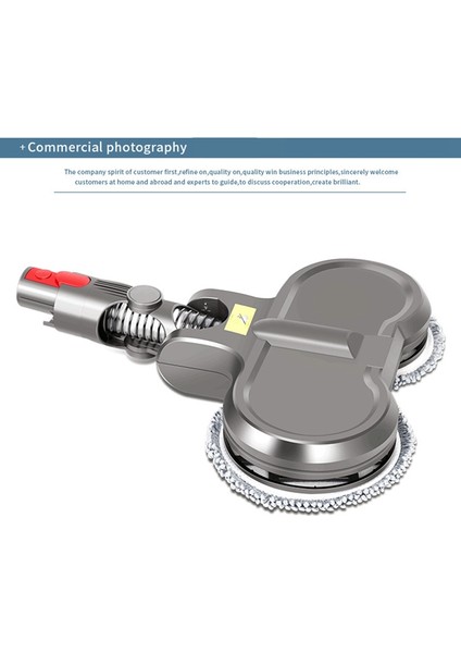 Dyson Elektrikli Süpürge Için Elektrikli Paspas Kafası Eki V7 V8 V10 V11 Su Deposu Dahil (Yurt Dışından)