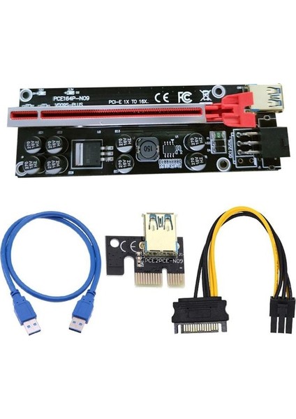 PCE164P-NO9 VER009S-PLUS USB 3.0 Pci-E 1x - 16X Genişletici Yükseltici Kart