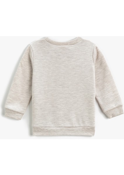 Sweatshirt Baskılı Bisiklet Yaka fiyatları
