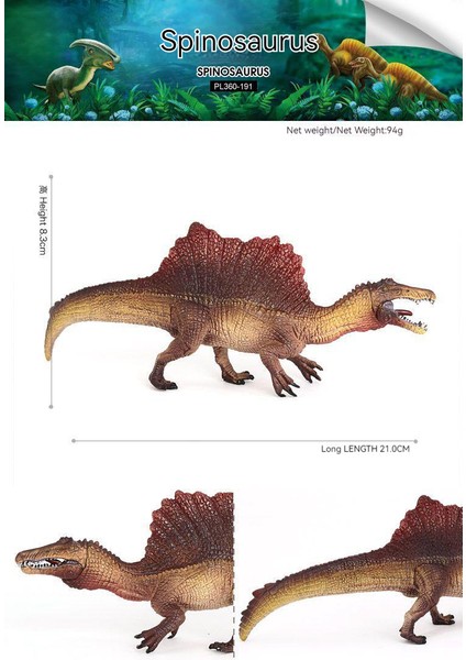 Prodigy Toy Katı Jura Hayvan Figür Modeli (Yurt Dışından)