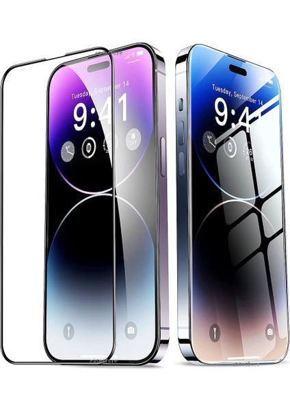 Apple iPhone 14 Plus Ekran Koruyucu 5d Cam Tam Kaplar Display Guard Zırh