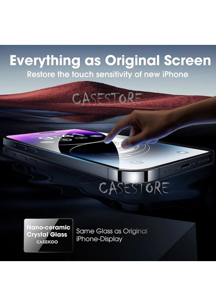 Apple iPhone 14 Plus Ekran Koruyucu 5d Cam Tam Kaplar Display Guard Zırh