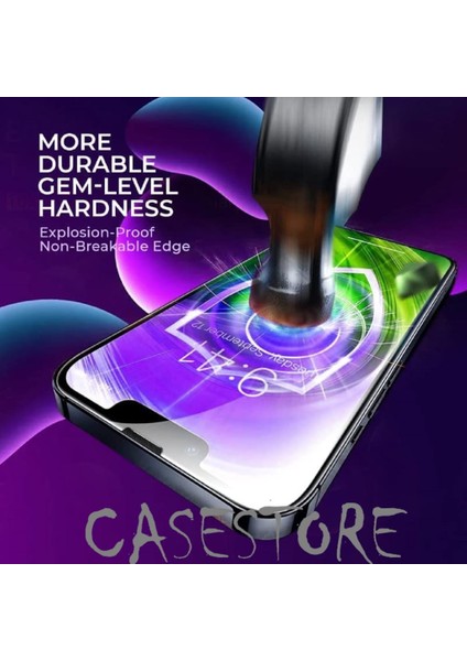 Apple iPhone 14 Plus Ekran Koruyucu 5d Cam Tam Kaplar Display Guard Zırh