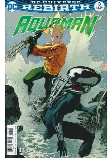 Dc Universe Rebirth Aquaman #3 (Variant Edition) Fasikül Ingilizce Çizgi Roman