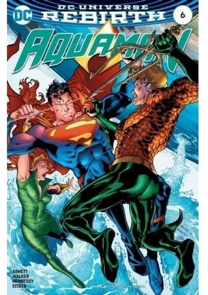 Aquaman (2016-) #6 Fasikül Ingilizce Çizgi Roman