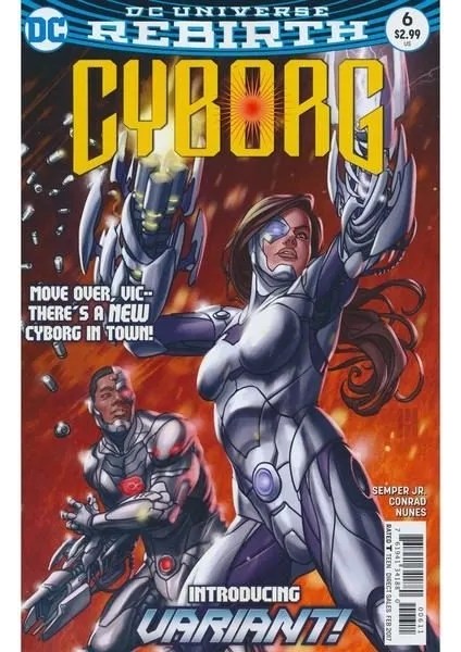 Cyborg (2016-) #6 Fasikül Ingilizce Çizgi Roman