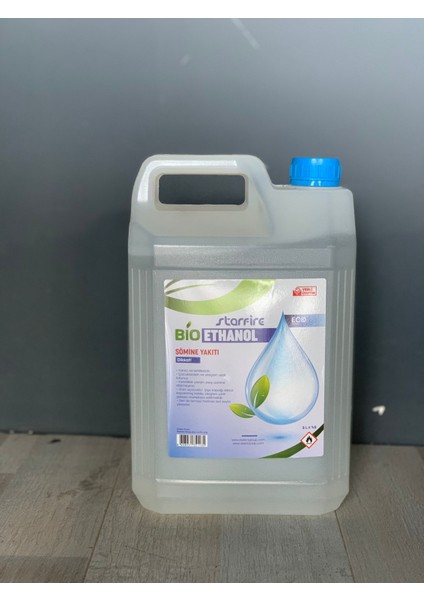 Bioethanol Bacasız Etanol Şömine Yakıtı 5 Litre