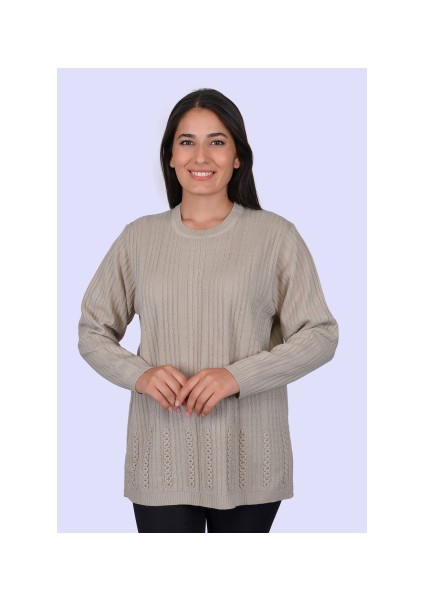 Ay Kadın Triko Tunik 5252