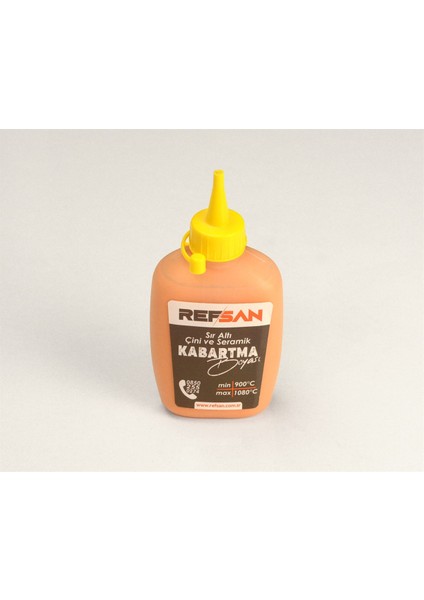 Kabartma Boyası Açık Turuncu 100 gr