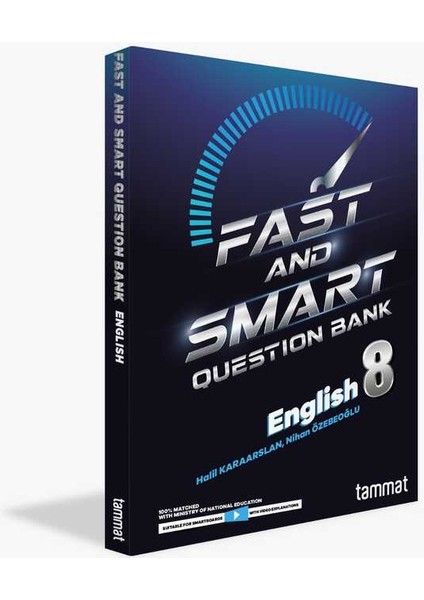 Tammat Yayıncılık Tammat Yayınları Lgs Englısh  Fast And Smart Question Bank