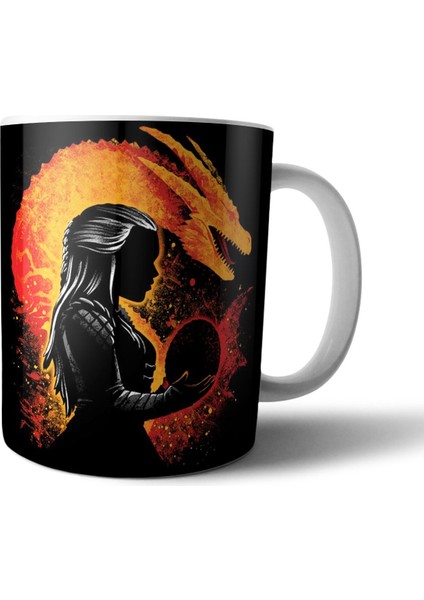 House Of The Dragon - Rhaenyra Targaryen Kupa Bardak Model 1