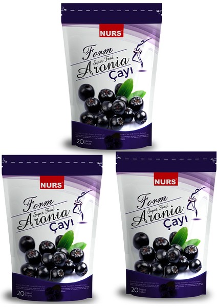 Form Aronia Çayı 3 x 20 Süzen Poşet Çay
