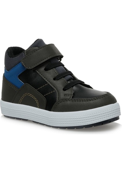 522082.P2PR Siyah Erkek Çocuk High Sneaker