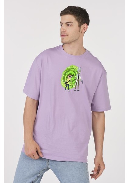 Oversize T-Shirt Rick And Morty Lila