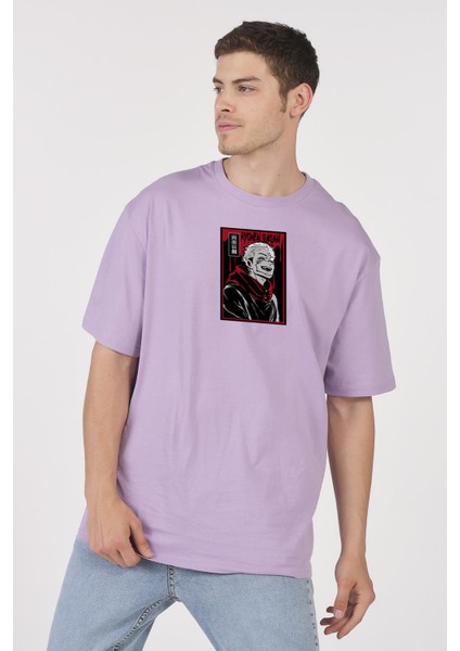 Oversize T-Shirt Ryomen Skuna Lila