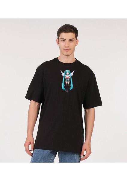 Oversize T-Shirt Demon Siyah fiyatları