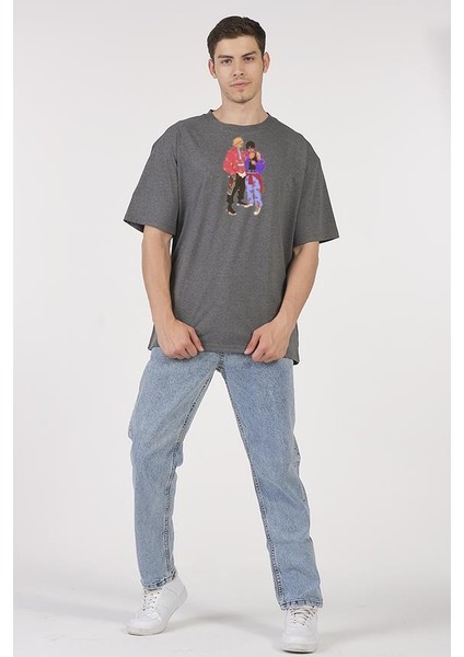 Oversize T-Shirt Eiji Antrasit
