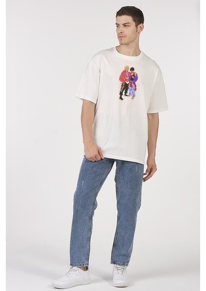 Oversize T-Shirt Eiji Ekru