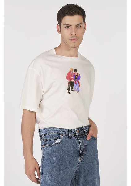 Oversize T-Shirt Eiji Ekru