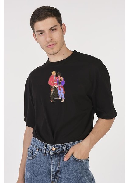 Oversize T-Shirt Eiji Siyah