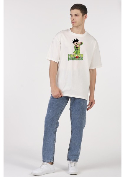 Oversize T-Shirt Hunter Single Ekru fiyatları