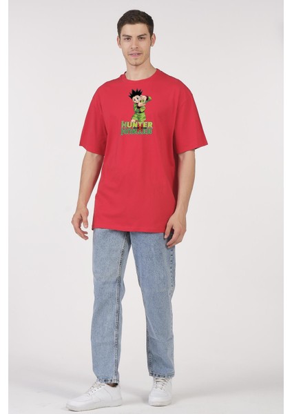 Oversize T-Shirt Hunter Single Kırmızı fiyatları