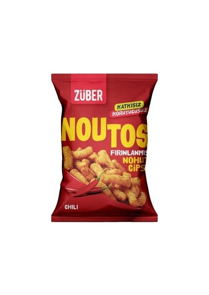 Noutos Fırınlanmış Nohut Cipsi Chili Biberli 55 gr