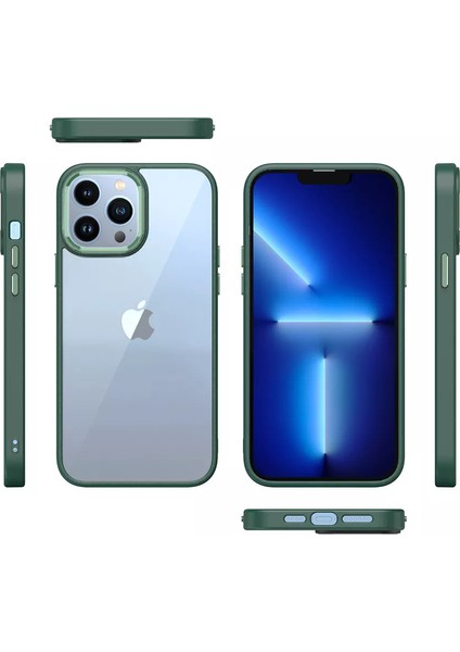 iPhone 14 Pro Kılıf Metal Buton ve Kamera Çerçeveli Kenarları Silikon Arkası Sert Titanium Case fiyatları